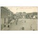 carte postale ancienne 62 LUMBRES. La Place du Marché 1909