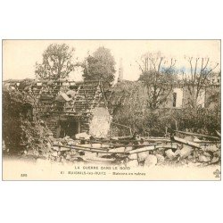62 MAISNIL-LES-RUITZ. Maisons en ruines