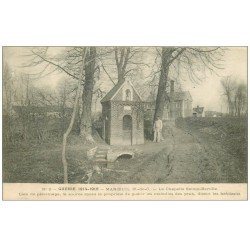 carte postale ancienne 62 MAROEUIL. Chapelle Sainte-Bertille 1915