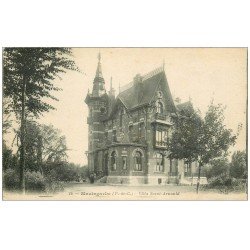 carte postale ancienne 62 MAZINGARBE. Villa Saint-Arnould animée