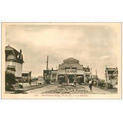 carte postale ancienne 62 MERLIMONT-PLAGE. Le Casino Théâtre