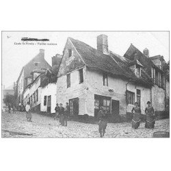 62 MONTREUIL-SUR-MER. Cavée Saint-Firmin, vieilles Maisons. Edition Sauzet