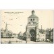 carte postale ancienne 62 MONTREUIL-SUR-MER. Eglise et Chapelle de l'Hôtel-Dieu 1913