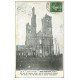 carte postale ancienne 62 MONT-SAINT-ELOI. Les Tours ancienne Abbaye 1915