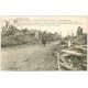 carte postale ancienne 62 NEUVILLE-SAINT-VAAST. WAAST. Rue de Givenchy avec Militaire Poilu. Guerre 914-1918