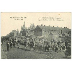 carte postale ancienne 62 NOEUX-LES-MINES. Défilé des Prisonniers