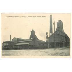 carte postale ancienne 62 NOEUX-LES-MINES. Fosse n° 3 des Mines 1915