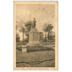 carte postale ancienne 62 NOEUX-LES-MINES. Monument Employés et Ouvriers des Mines 1938