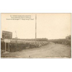 62 NOTRE-DAME-DE-LORETTE. Chemin du Roi Georges V route Nationale d'Arras à Bethune