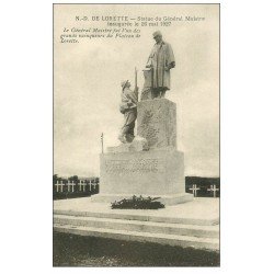 carte postale ancienne 62 NOTRE-DAME-DE-LORETTE. Lot 7 Cpa Statue Maistre, Ossuaire, Chapelle, Champ Bataille...