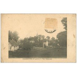 carte postale ancienne 62 REBREUVE. Le Village vue générale 1916