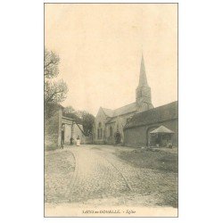 carte postale ancienne 62 SAINS-EN-GOHELLE. Eglise 1915