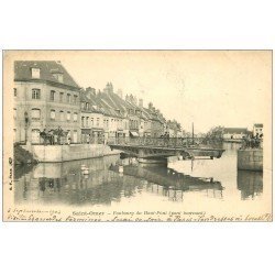 62 SAINT-OMER. Faubourg du Haut-Pont tournant 1903