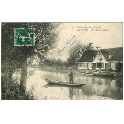 62 SAINT-OMER. Les Marais Ile Sainte-Marie 1909