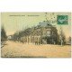 62 SAINT-POL-SUR-TERNOISE. Hôtel Trocadéro 1910. Superbe carte toilée