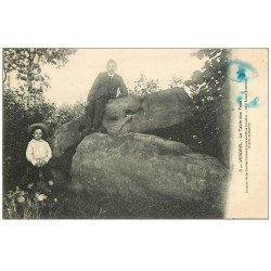 carte postale ancienne 62 VERDREL. La Table des Fées