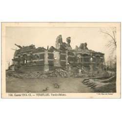 carte postale ancienne 62 VERMELLES. Guerre 1914. Vue du Château