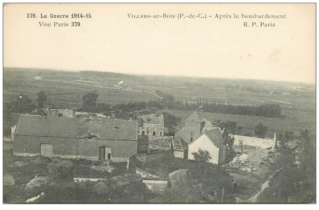 carte postale ancienne 62 VILLERS-AU-BOIS