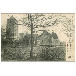 carte postale ancienne 62 VILLERS-AU-BOIS. L'Eglise 1915