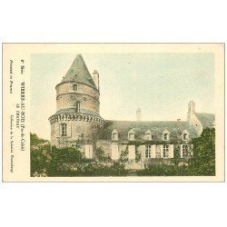 carte postale ancienne 62 WIERRE-AU-BOIS. Le Château. Carte descriptive