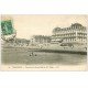 carte postale ancienne 62 WIMEREUX. Grand Hôtel et Plage 1911
