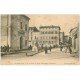 carte postale ancienne 13 MARTIGUES. Tribunal de Pêche et Statue de Richaud 1905