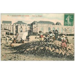 Lot 10 Cpa BOULOGNE-SUR-MER 62. Avant-Port, Bateaux, Cabine Bain, Porte Dunes, Boulevard Saint-Beuve, Halle Poisson