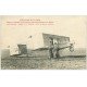 carte postale ancienne 13 MIRAMAS-AVIATION. Métrot avant son départ. Aviateur, Aéroplane, Avion... 1914