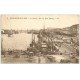 Lot 10 Cpa BOULOGNE-SUR-MER 62. Bassin Quai Chanzy, pont Marguet, Eglise, Navire, Gare, Beffroi, Boulevard, Casino, Port