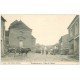 carte postale ancienne 70 BOUSSERAUCOURT. Place de l'Eglise 1909