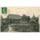 carte postale ancienne 70 GRAY. Le Château et les Jardins autour 1908