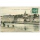 carte postale ancienne 70 GRAY. Les Grands Moulins 1909. Distillerie Maurice en face