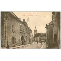 carte postale ancienne 70 JUSSEY. La Gendarmerie et la Poste