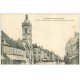 carte postale ancienne 70 LURE. La Grande Rue Place Eglise 1919