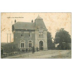 carte postale ancienne 70 LURE. Les Bains-Douches 1917. Etat moyen
