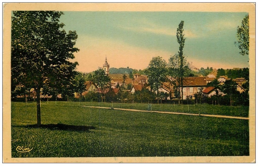 carte postale ancienne 70 LURE. Mont-Châtel. Destination Indochine 1939