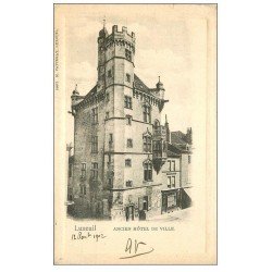 carte postale ancienne 70 LUXEUIL. Ancien Hôtel de Ville 1902
