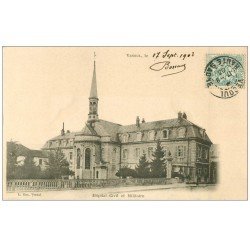 carte postale ancienne 70 VESOUL. Hôpital Civil et Militaire 1903