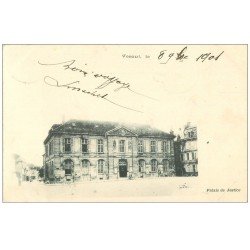 carte postale ancienne 70 VESOUL. Palais de Justice 1901