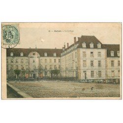 carte postale ancienne 71 AUTUN. Le Collège 1905