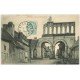 carte postale ancienne 71 AUTUN. Porte Romaine dite d'Arroux 1906