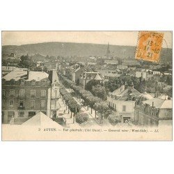 carte postale ancienne 71 AUTUN. Vue générale 1921