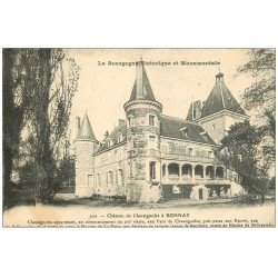 carte postale ancienne 71 BONNAY. Château de Chassignoles