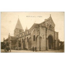 carte postale ancienne 71 BUXY. L'Eglise 1931