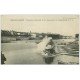 carte postale ancienne 71 CHALON-SUR-SAONE. Lancement du Submersible Chantiers Schneider 1915