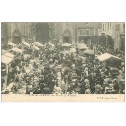 71 CHALON-SUR-SAONE. Le Marché Saint-Vincent. Librairie Adam