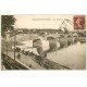 71 CHALON-SUR-SAONE. Pêcheurs à la ligne et attelage livraison au Nouveau Pont 1930