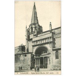 carte postale ancienne 13 TARASCON. Eglise Sainte-Marthe