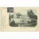 carte postale ancienne 71 CHATEAU DE MONTCOY 1901