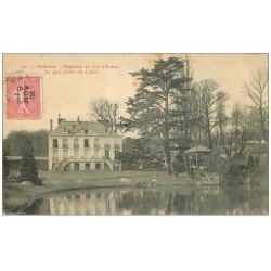 carte postale ancienne 71 CHATENAY. Pépinoère Val Aulnay et Cèdre du Liban 1906